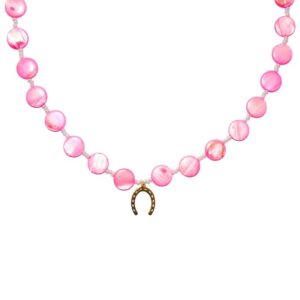 Collar Rosmo pink gold
