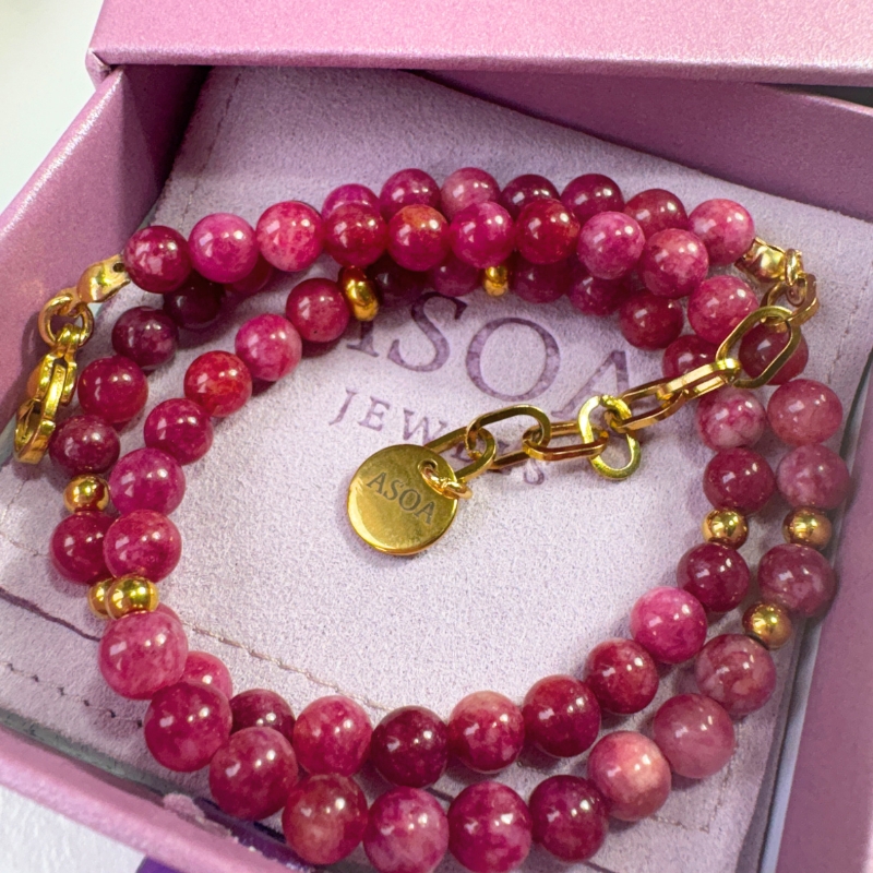 Collar Obásico - rosa