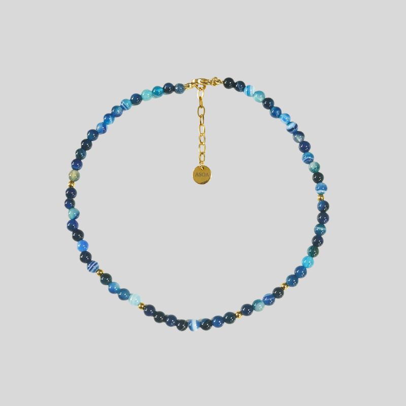 Collar Obásico - azul
